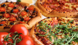 Wijn bij pizza
