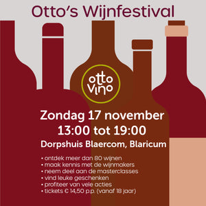 17 november Otto's Wijnfestival