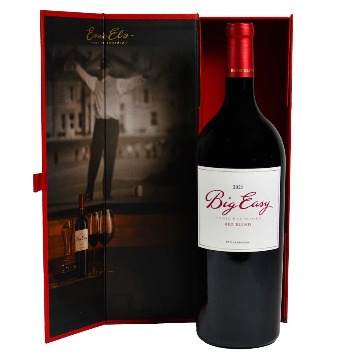 Ernie Els Big Easy Red Blend in luxe cadeauverpakking – Ottovino